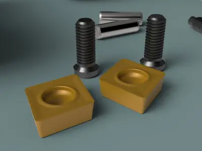 The head for boring holes 3D model