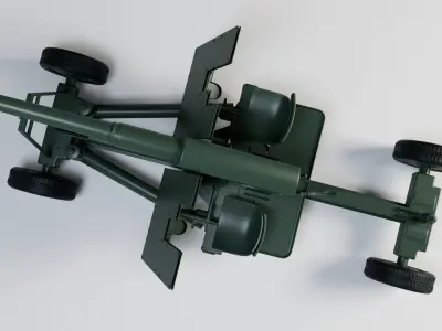 Cannon 3D model get