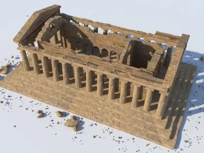 Parthenon 3D model purchase