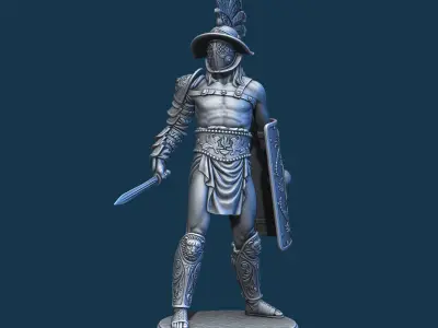 Roman Gladiator 3D print model