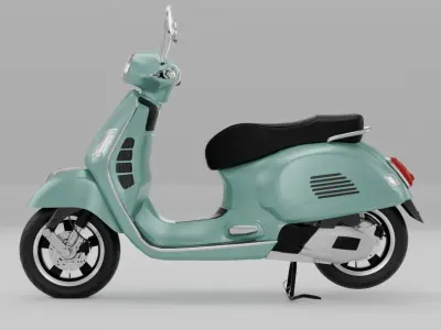 2019 - Piaggio Vespa GTS - 150 3D model