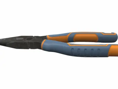 Pliers needle nose colect 3D model