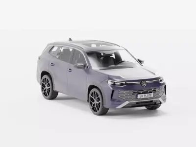 Volkswagen Tayron Free 3D model