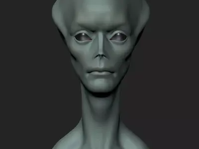 Alien Base 3D model