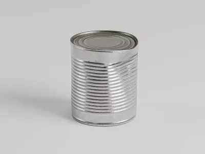 Tin Can Low-poly 3D model buy