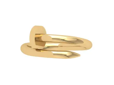 Nail unique Ring 3D print model purchase