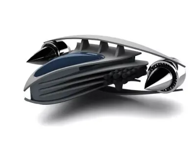 Spaceship Spacy 3D model