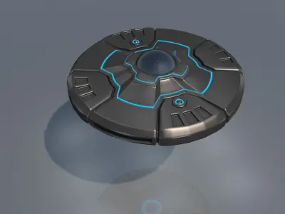 space Ufo 3D model