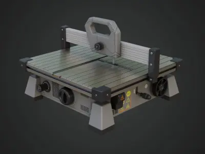 Compact Panel Saw 3D model