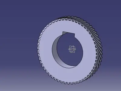 Gear worm 3D model