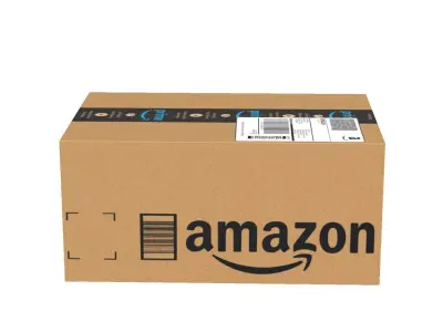Amazon Box 1G PBR 13 Low-poly 3D model