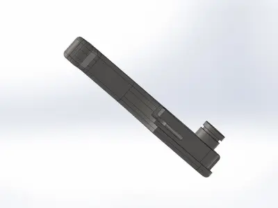 192823533 Transporter t4 hood handle 3D print model
