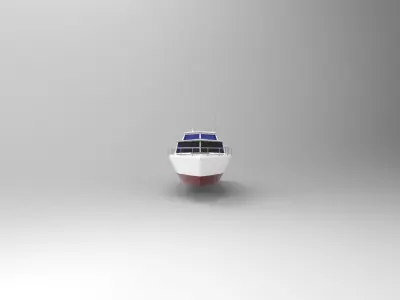 Pilot boat 3D model