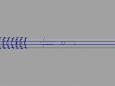 Pen P-XII 3D model