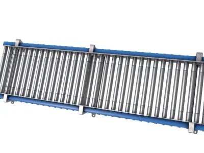 Driven roller conveyor 3D model