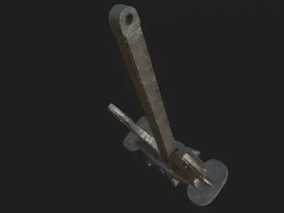 Anchor Low-poly 3D model