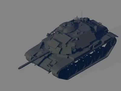 M60A2 TTS 3D model
