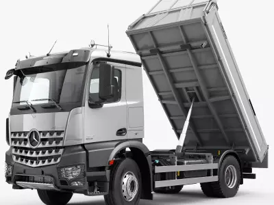 Mercedes Arocs 4X2 Dump Truck 3D model
