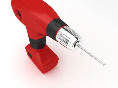 Drill machine 3d model 3D model