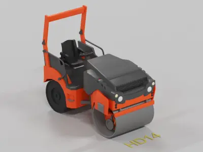 Hamm HD 14 Wirtgen Group  3D model