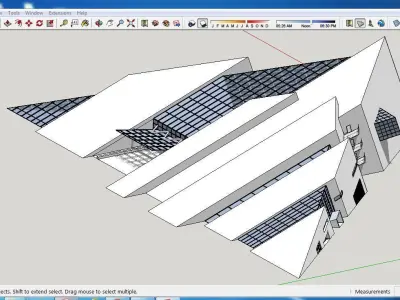 Sketchup Museum 115 Free 3D model