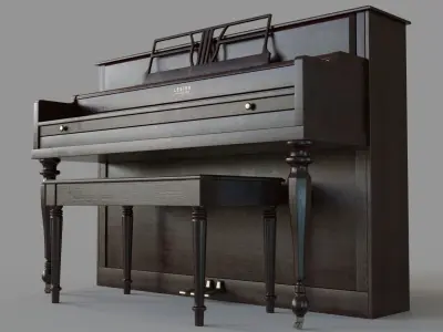 Lester Betsy Ross Spinet 3D model