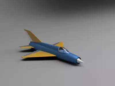 Mig 21 3D print model