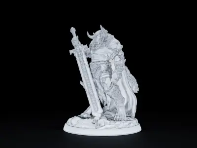 tanarukk warrior v2 3D print model