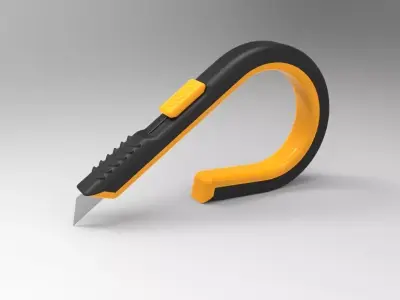 box cutter  Free 3D model