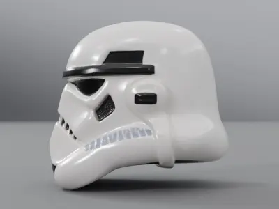 stormtrooper helmet 3D model get