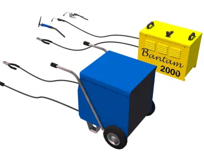 maquina de soldadura 3D model