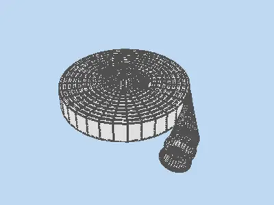 Fire Hose - Type 2 3D model