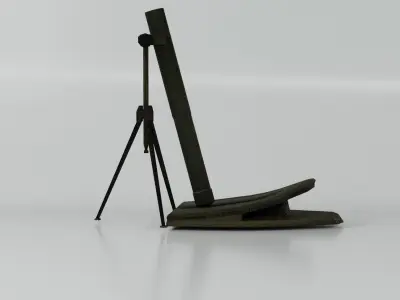 weapons survival pack  Low-poly 3D model
