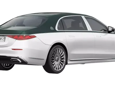 Mercedes-Benz S-Class Maybach 2027 3D model