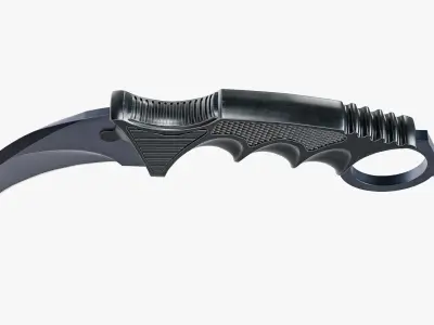 Karambit Knife 3D model 3