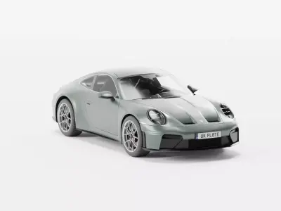 Porsche 911 Gt3 Touring 2025 Free 3D model