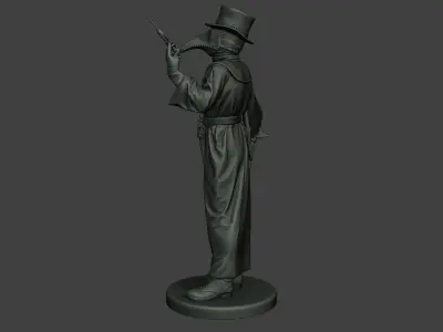 Hans Plague Doctor PDS008 3D print model