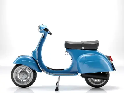 Vespa Piaggio Primavera 125 1967 3D model