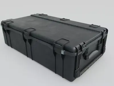 Large Hard Shell Equipment Case Low-poly 3D model purchase