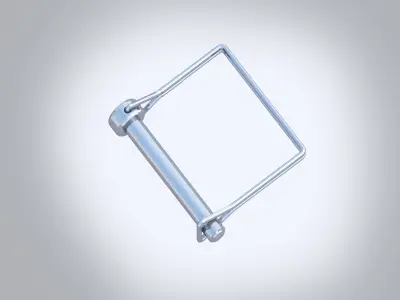 Hitch Pin Low-poly 3D model
