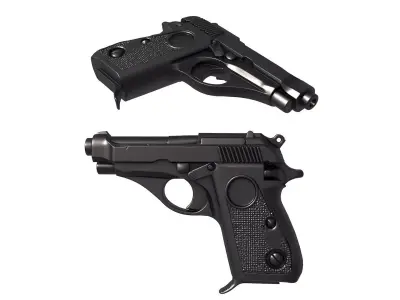 Iraqi Tariq Pistol -32 ACP 3D print model