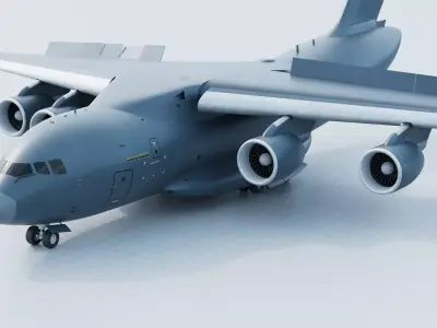 Y20 Aircraft 3D model
