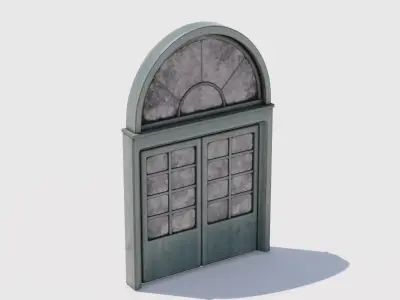 Door 01 Low-poly 3D model