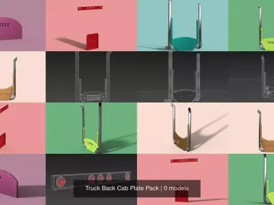 Truck Back Cab Plate Pack