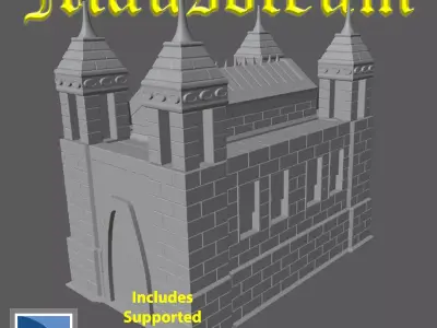 Modern Marvels - Mausoleum Free 3D print model