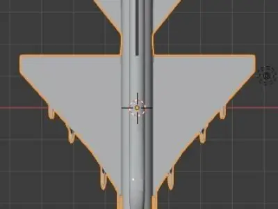 MiG-21 Fishbed Wannabe 3D model