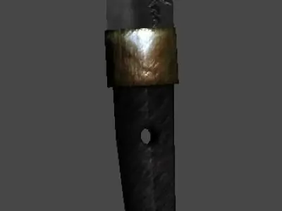 katana4 samurai sword Low-poly 3D model