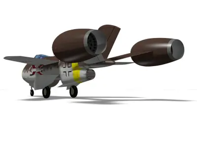 focke-wulf super lorin 3D model