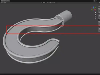 Crane Hook 3D print model