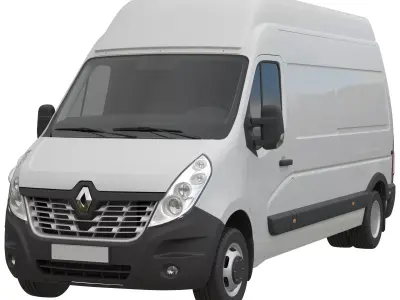 Renault Master 2015 PanelVan L3H3 RWD 3D model